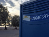 Europrise toilets for Glyfada Beach 